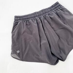 Lululemon gray hotty hot shorts